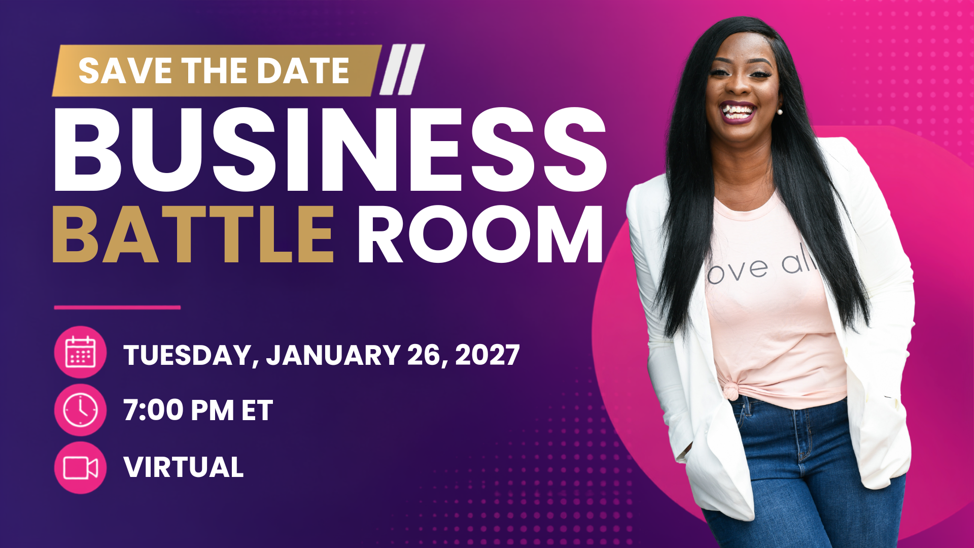 JAN 26 Business Battle Room